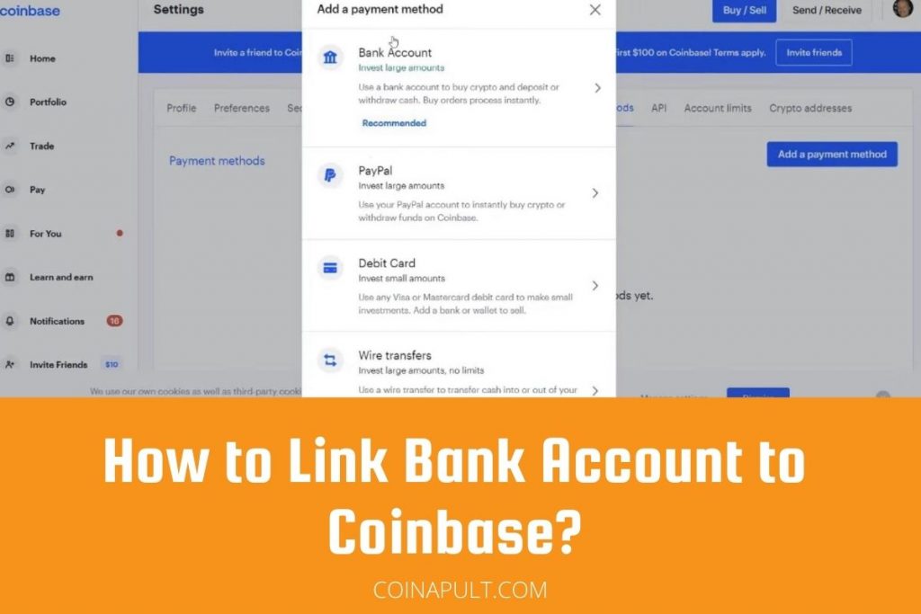 How To Link Bank Account To Coinbase Coinapult