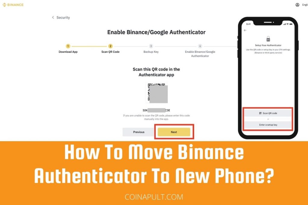 How To Move Binance Authenticator To New Phone? Coinapult
